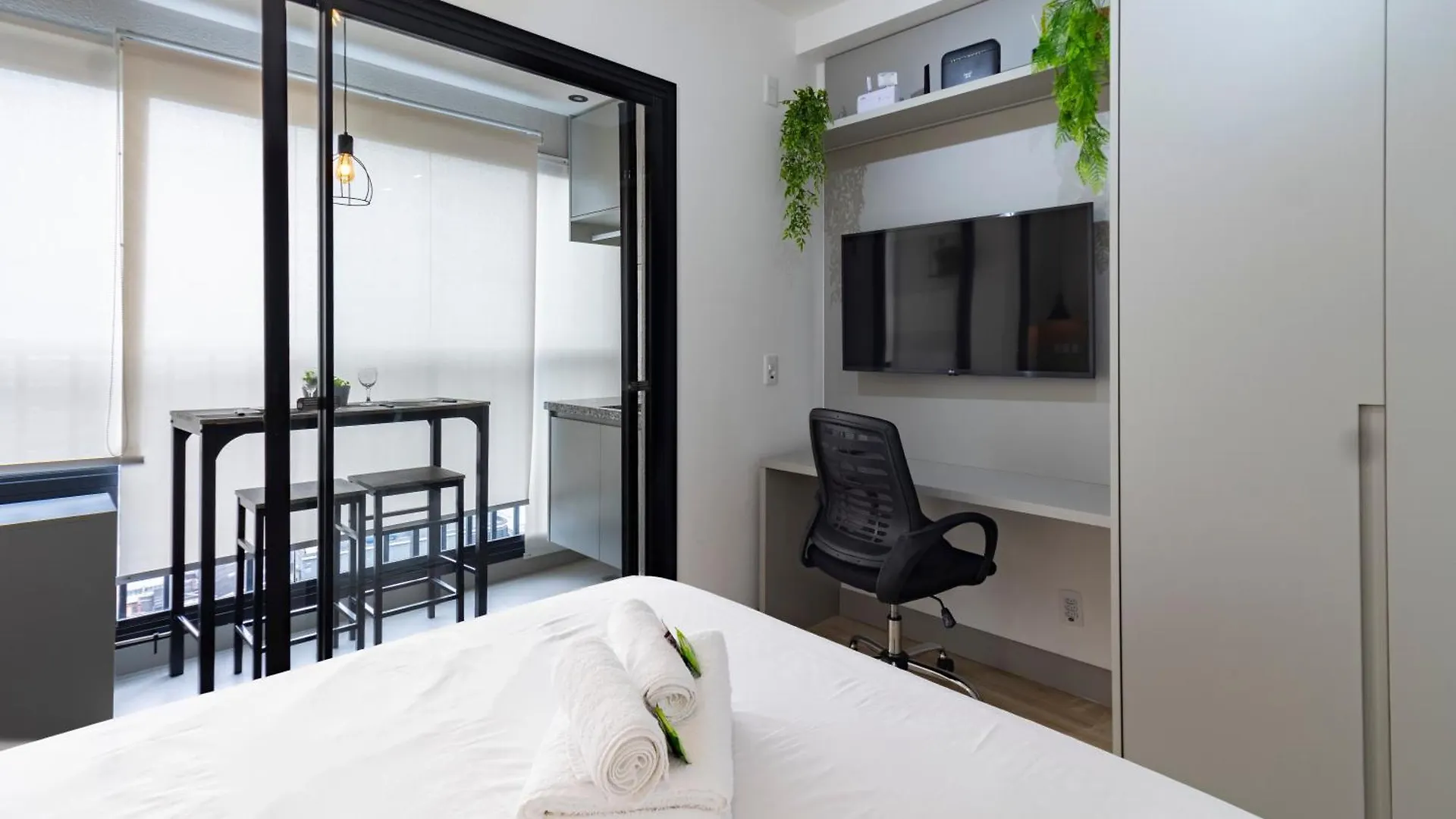 Hub Alto Da Boa Vista - Studios Por Temporada São Paulo Lejlighed